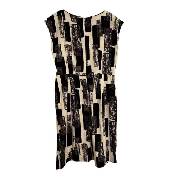 Morgan McFeeters Knee Length Dress SZ 12 Tie Belt not Included Office Chic - Picture 6 of 7